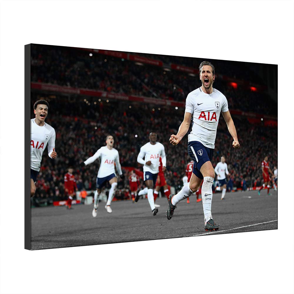 Cuadro de fútbol de Harry Kane, el regalo ideal de cumpleaños para niños en lienzo de 50x70 cm