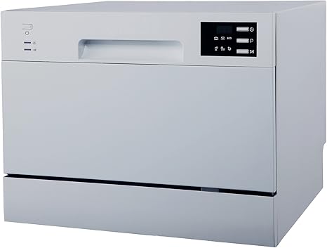SPT SD-2225DSA Energy Star Countertop Dishwasher with Delay Start & LED – Silver