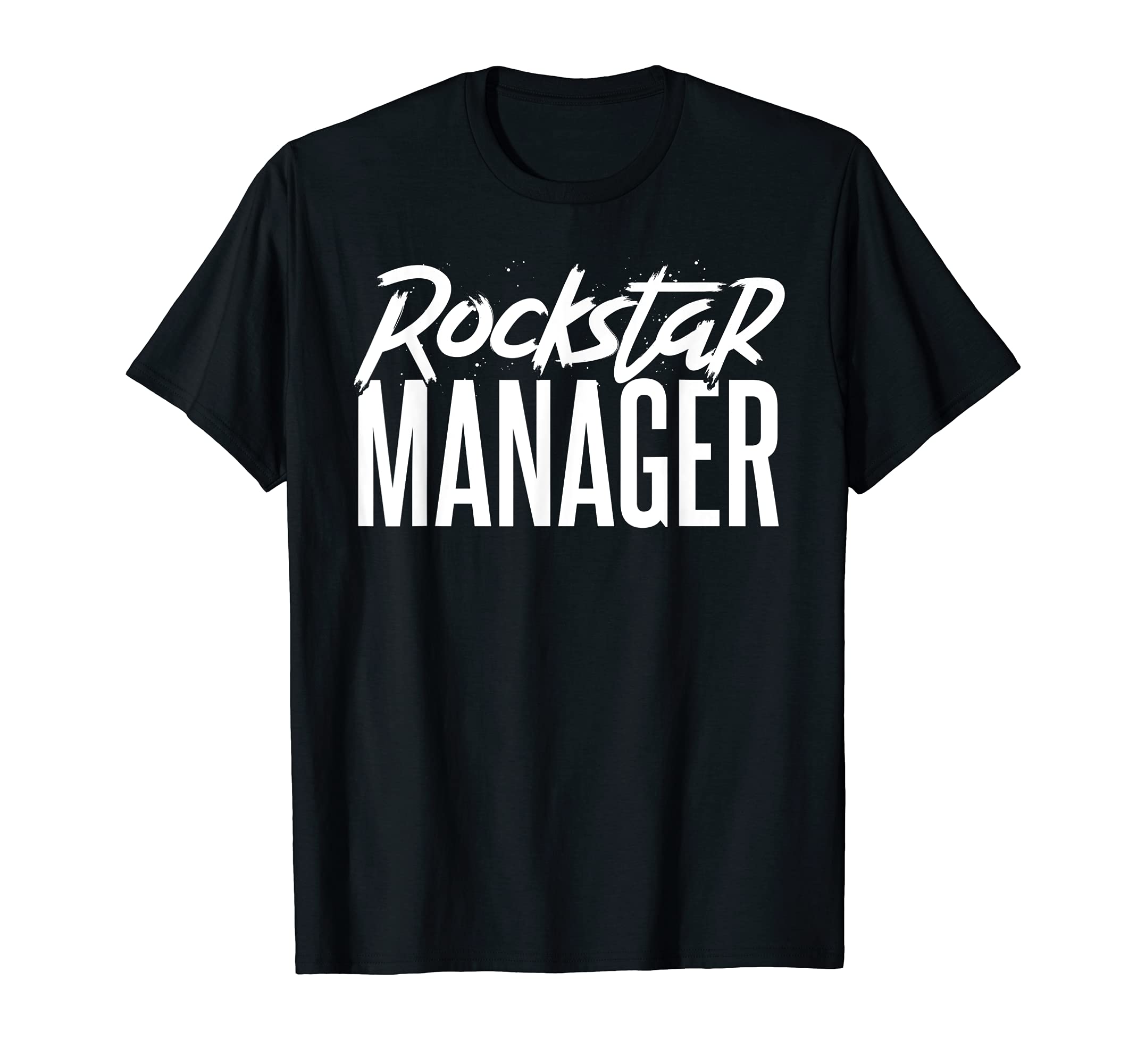 Gifts for Great ManagersRockstar Manager T-shirt Gift for Office Managers T-Shirt