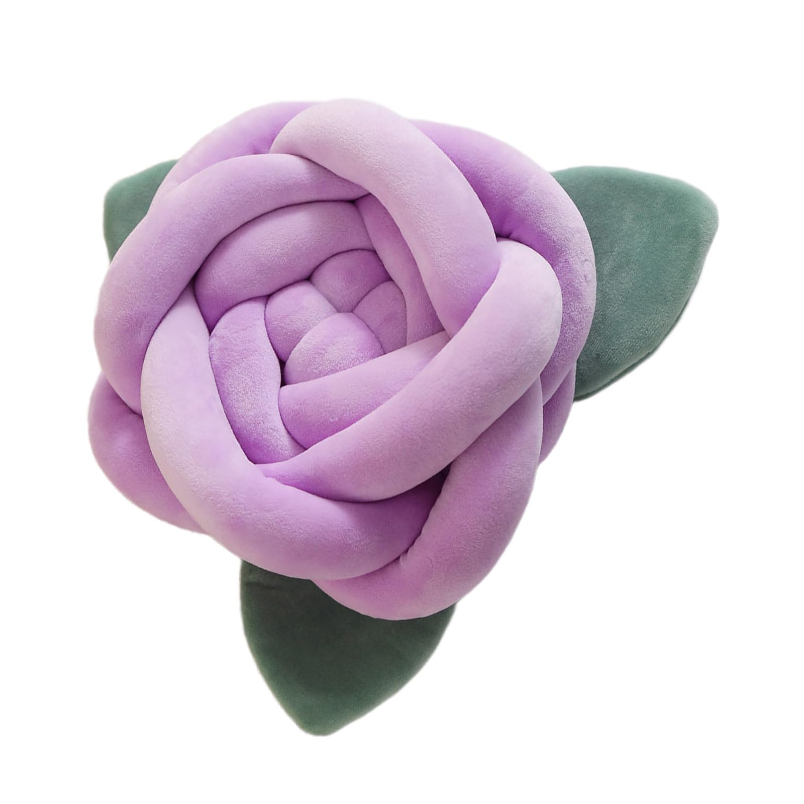 Jazuaiao Purple Knot Decorative Pillow Soft Comfortable Polyester Stylish Accent Pillow For Couches Chairs Multifunctional Sofa