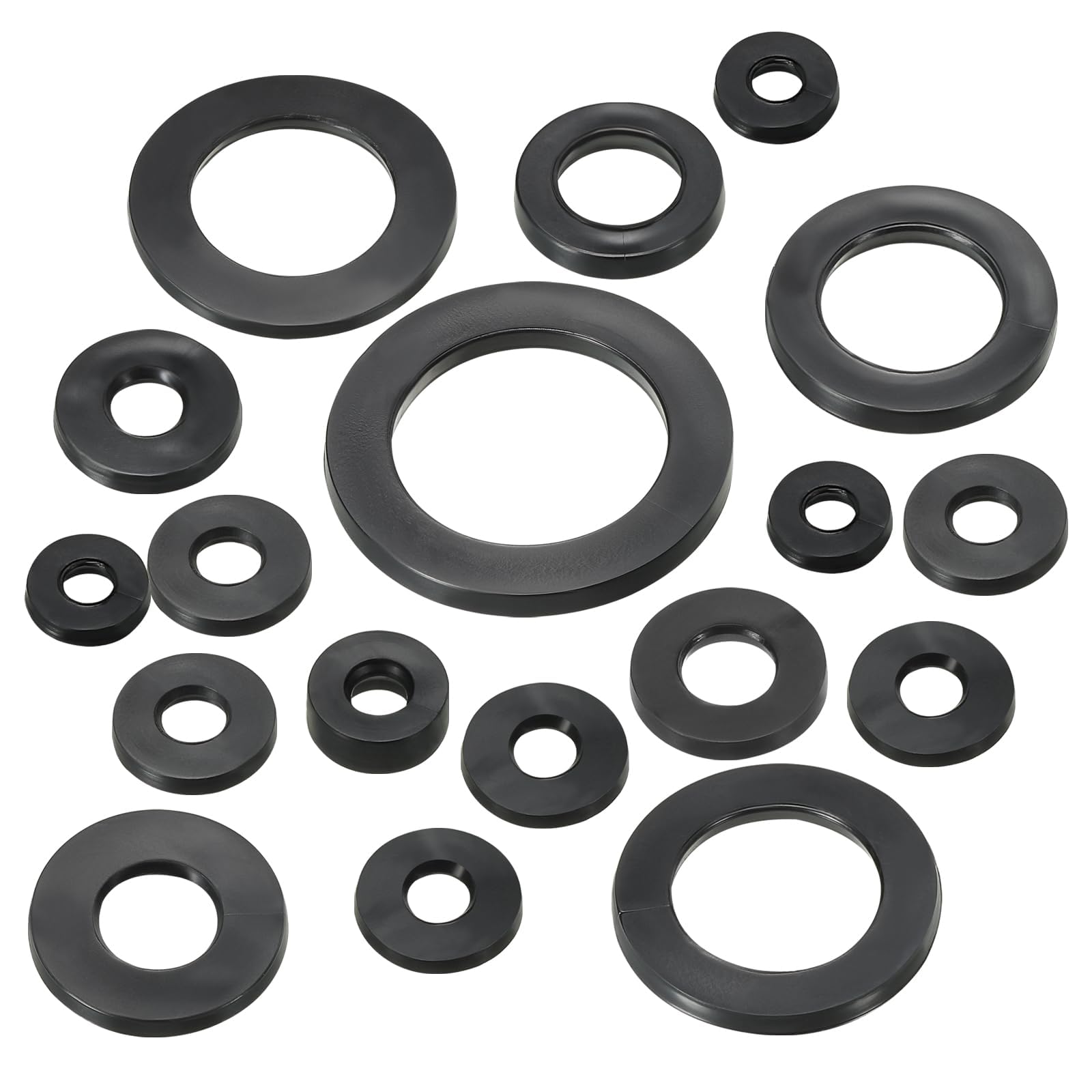 TOP-VIGOR 24Pcs Rubber Flat Washers - Image 4