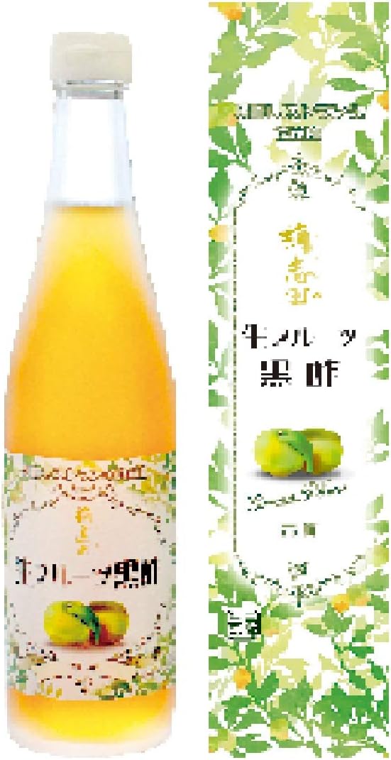 KAKUIDA Drinking Vinegar Plum with Aged 3years Black Vinegar 16.9 Fl, Oz (500Ml)