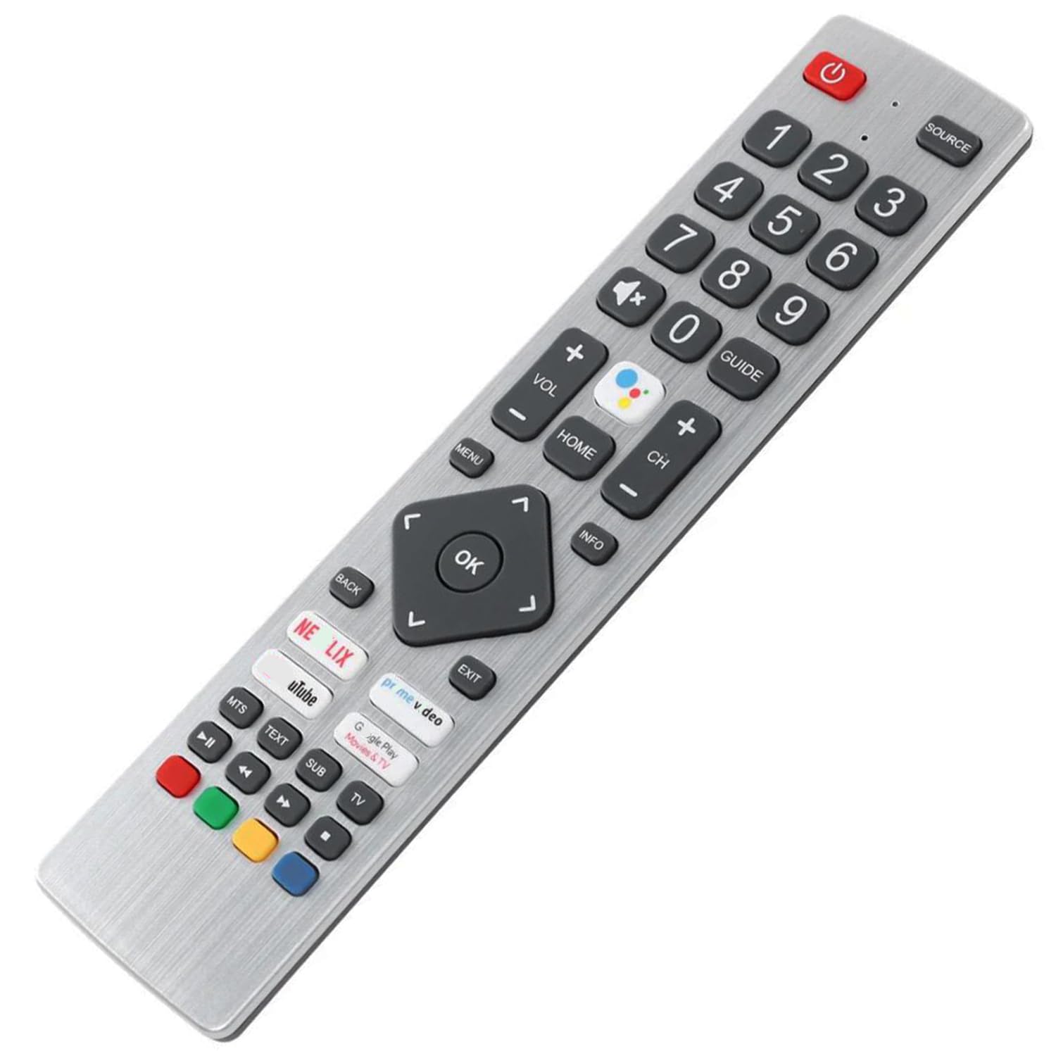 SHWRMC0133 - Telecomando IR di ricambio per Sharp Aquos TV 32BI6EA 40BI2EA 40BI5EA 40BL2EA 40BL3EA 40BL4EA 40BL5EA 40BN5EA 40BN6EA 43BI2EA 43BI5EA 43BL2EA 43BL3BL3EA 43BL5 EA 43BN5EA 43BN6EA