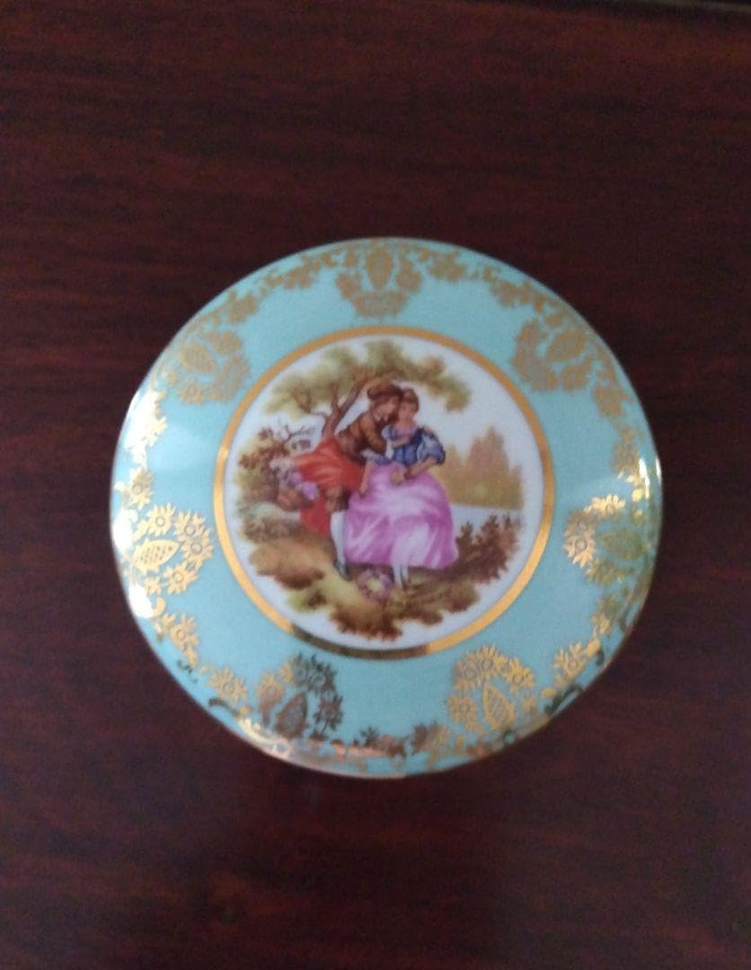 Amazon.co.jp: リモージュ FLorance Limoges ボンボニエール 小物入れ