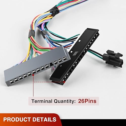 Miniatura 7 de Nilight Interruptor de señal de giro compatible con Chevy GMC Suburban CK Series Tahoe Blazer S10 Astro Express Jimmy Sonoma Yukon Cadillac Escalade