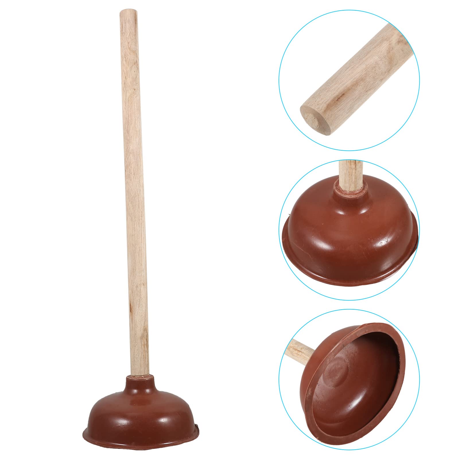 DOITOOL Extractor De Inodoro Desatascador Sanitario Émbolo del Tanque del Inodoro Émbolo del Lavabo del Inodoro Émbolo del Inodoro Suministros De Baño Drain Cleaner Caucho Ventosa Enchufar