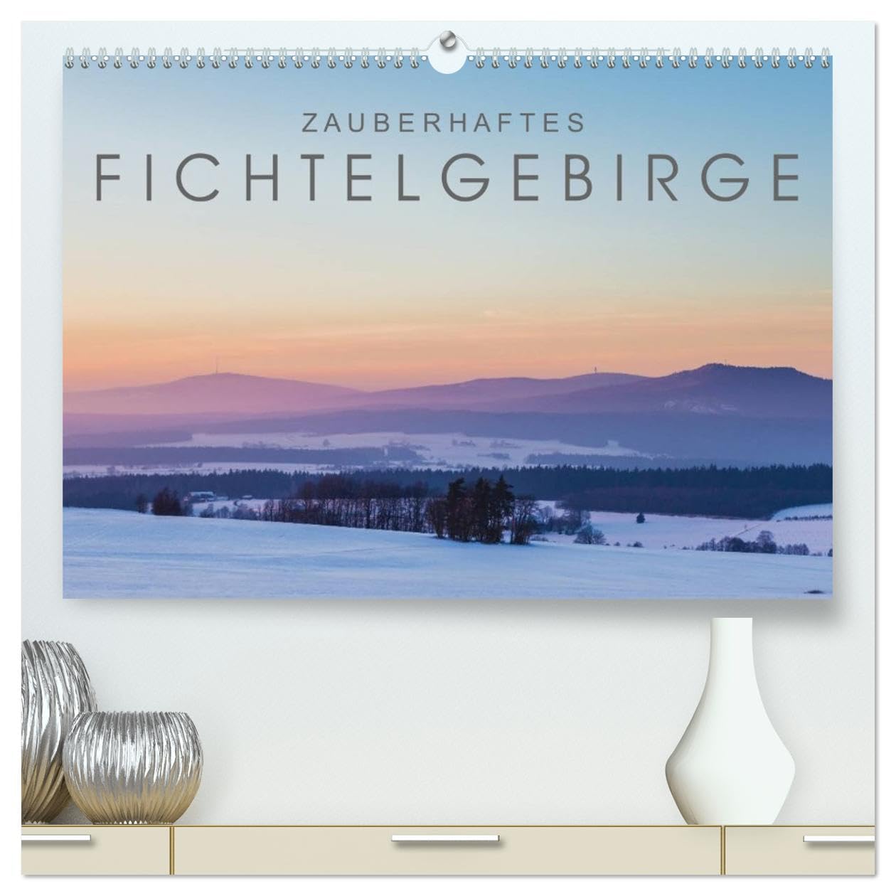 Zauberhaftes Fichtelgebirge (hochwertiger Premium Wandkalender 2026 DIN A2 quer), Kunstdruck in Hochglanz: Die schönsten Plätze im Fichtelgebirge (CALVENDO Orte)