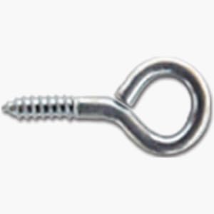 Large Zinc Plated Screw Eye