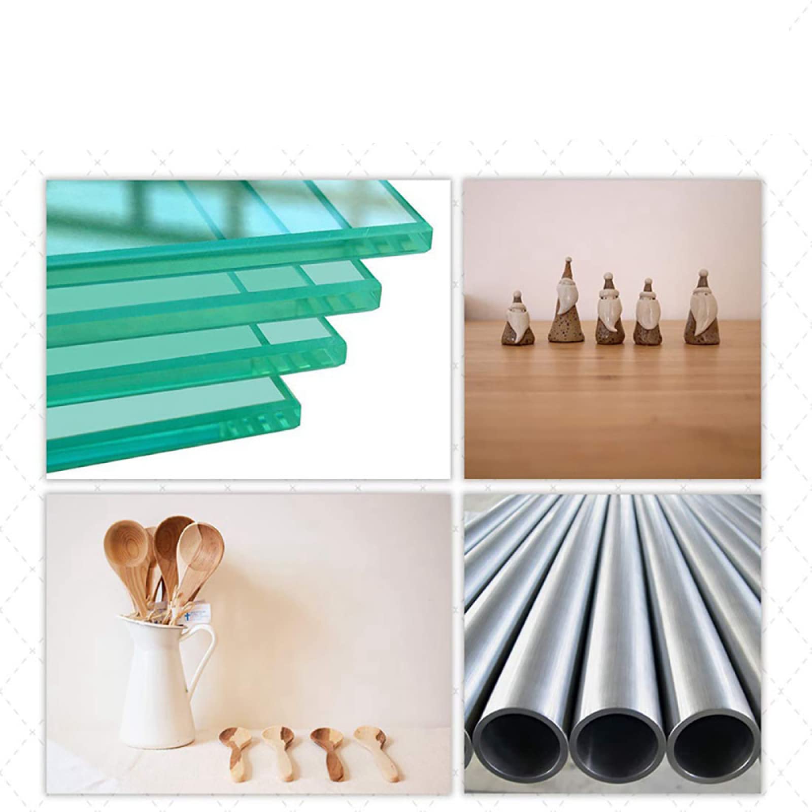 Almohadilla De Pulido De Algodón Blanco, Kit De Taladro De Rueda De Fregona, Forma De Seta Para Pulidor De Coche, Accesorios De Herramientas De Aluminio Inoxidable