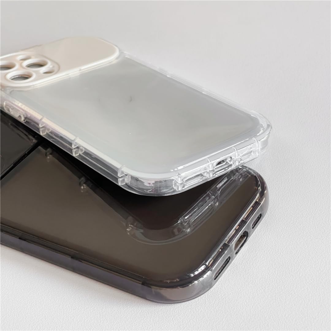 Folding Mirror Camera Protection Bracket Phone Case for Iphone15 16 14 13 12 11 Pro Max X Xr Xs 7 8 Plus Candy Cover(for iPhone 16 Plus/White) image 5