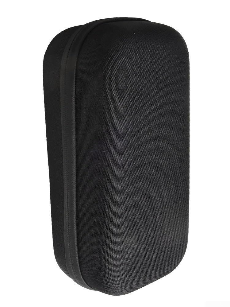 Sac de rangement pour chargeur de vélo électrique et scooter – Étui antichoc en EVA avec poignée, organiseur de boîte d'alimentation portable (noir, M : 25 x 13 x 9 cm) (taille M (25 x 13 x