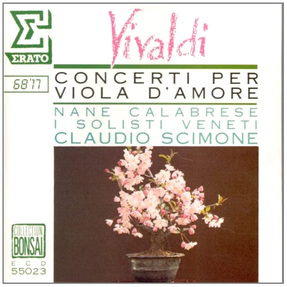 Vivaldi: Concerti per Viola d'Amore [Audio CD] [Audio CD] Nane Calabrese; Claudio Scimone and I Solisti Veneti