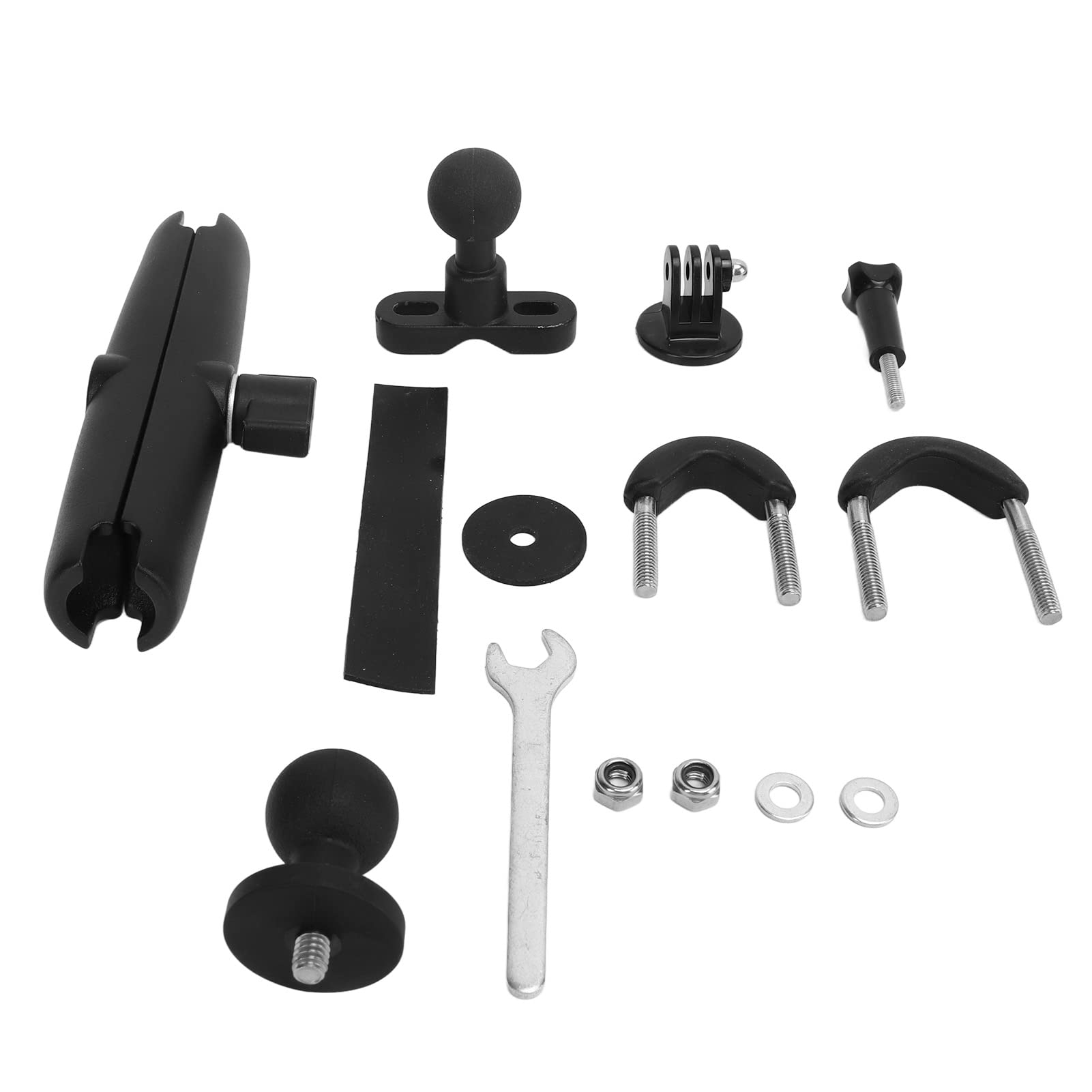 Uchwyt na kamerę rowerową plastikowy metalowy uchwyt na kierownicę kamery do kierownicy Insta360 12,7 do 33 mm