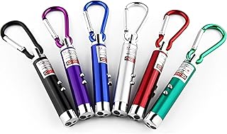 مصباح ليزر وكشاف على شكل ميدالية مفاتيح - ألوان متنوعة - RV12 من بلاي-دوه