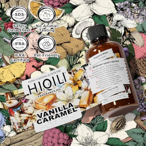 Image of HIQILI Vanilla Caramel Fragrance Oil - 1 Fl Oz