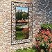 Produktbild LIFTRR Home & Garden Wandspiegel, rechteckig, 60 x 110 cm, Schwarz