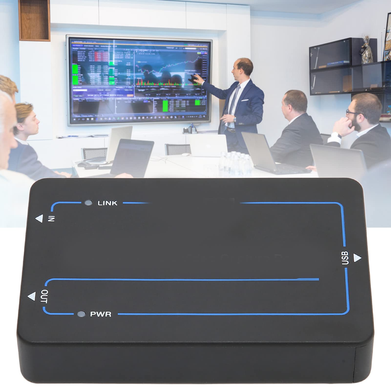 Interfaz Multimedia HD a Dongle de Captura de Video USB3.0, Resolución de Hasta 4K2k 60Hz, Velocidad de Transmisión de 300 a 350 MB/S, Funcionamiento Estable Plug and Play Adecuado para Windows