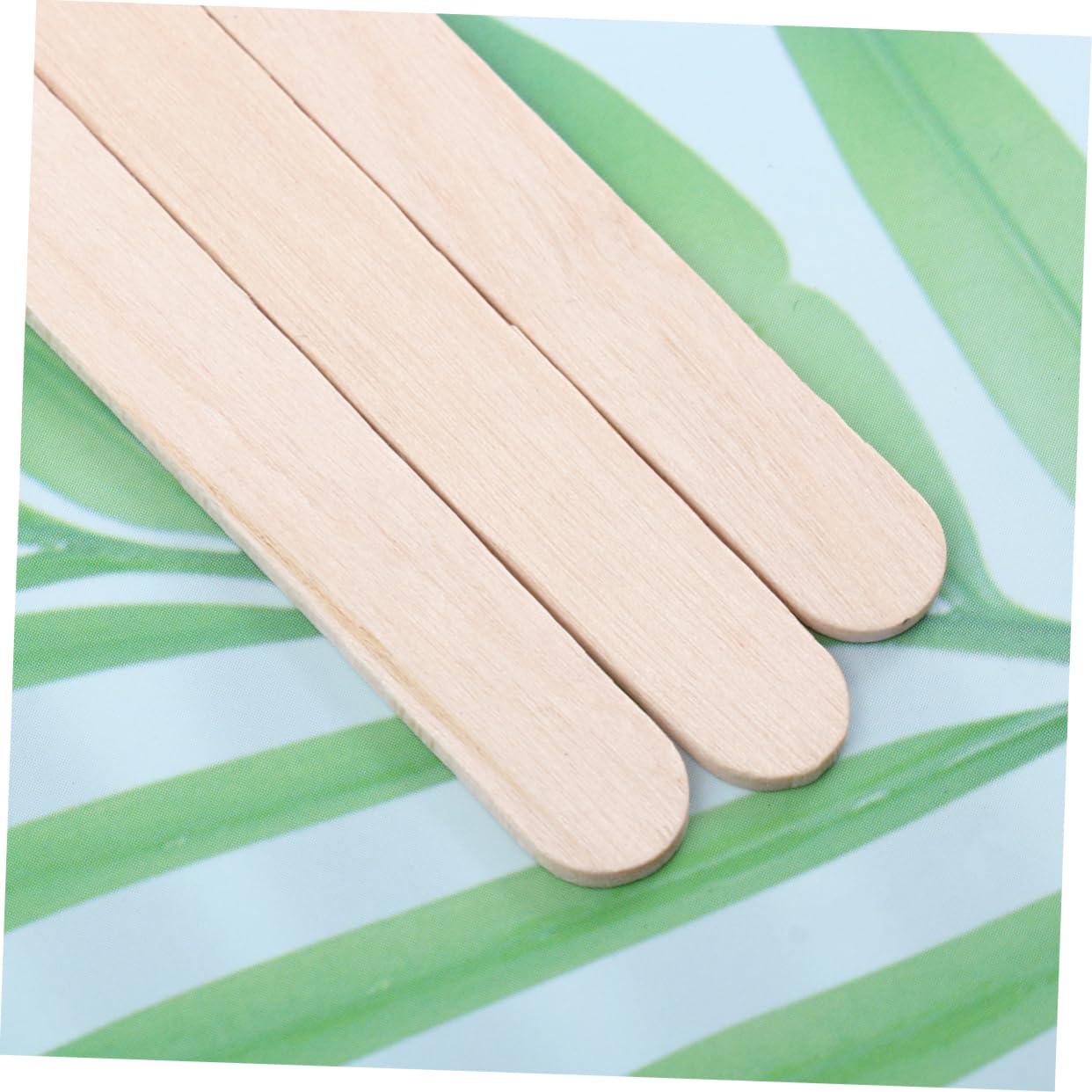 Beavorty 150pcs Wooden Hair Removal Spatulas for Waxing Applicators Craft Sticks Hair Removal Tool for Hand Foot Areas