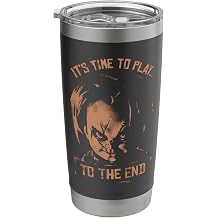 Chucky Its Time To Play To The End Stainless Steel Insulated Tumbler