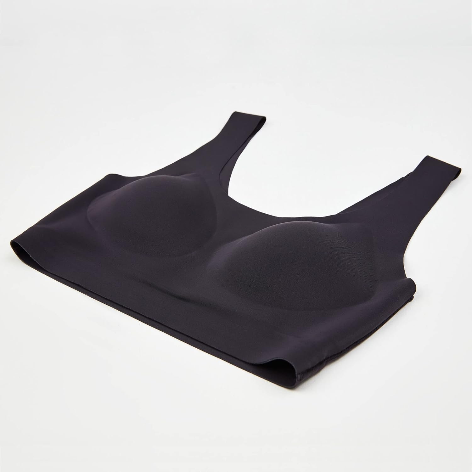 Floatley to The T-Shirt Scoop Neck Bra for Women, Silky Comfort Wirefree Seamless Grip Band Pullover Bra with Removable Pads - Image 9