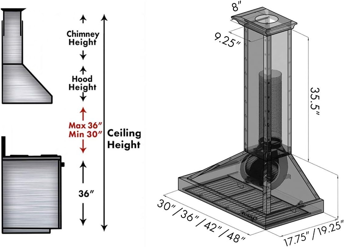 ZLINE 30 in. Designer Series Wall Mount Range Hood (KB2-HBXXX-30)