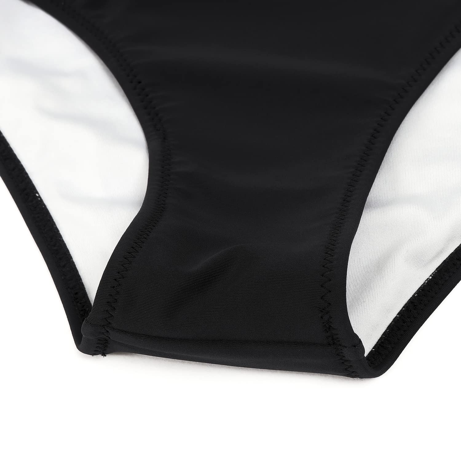 RXRXCOCO Bikini push-up pour femme - Taille haute - Maillot de bain
