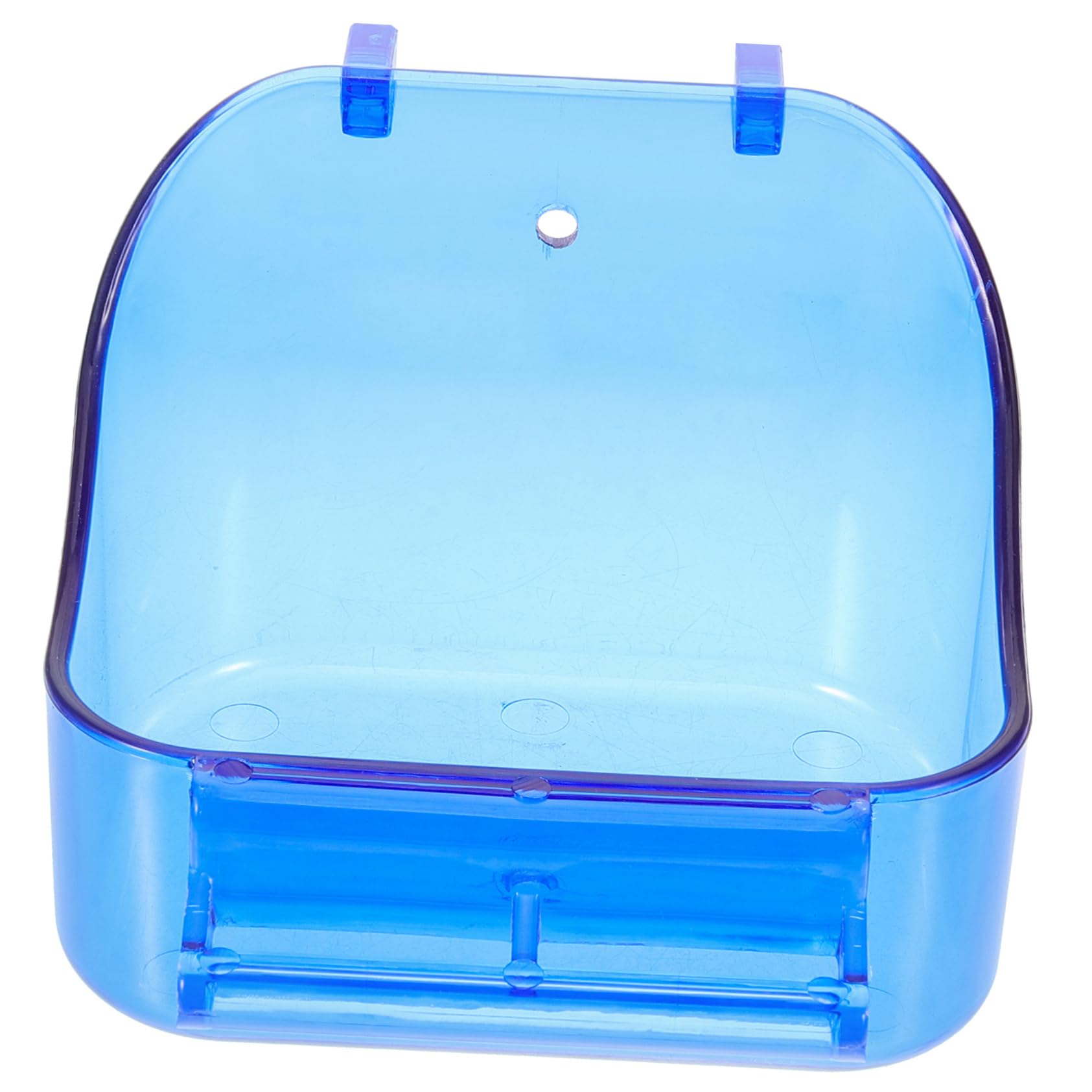 POPETPOP 4pezzi Vasca Per Bagno Di Pappagallo Accessorio Per Uccelli Con Design Pratico e Materiali Sicuri Box Per Piccoli Uccelli Da Installare Nella Gabbia