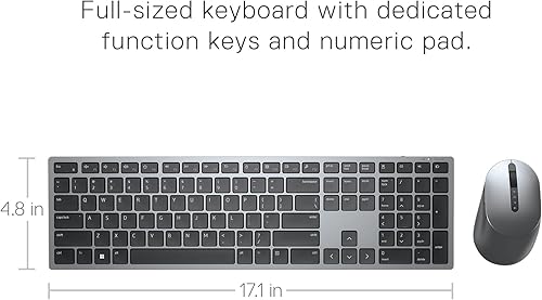 Miniatura 3 de Dell Teclado y ratón KM7120W - Ratón inalámbrico inalámbrico