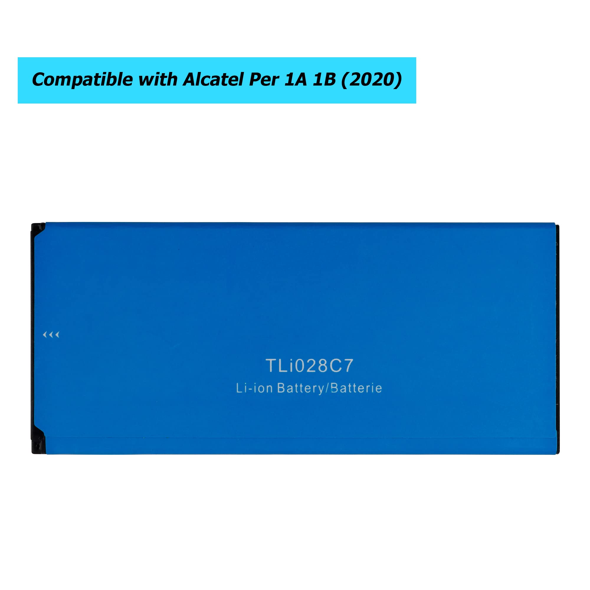 Produktbild von HIGHAKKU Ersatzakku Für Alcatel Tracfone A3 & A1 1B – TLi028C7, 100% Neu & Hochwertig