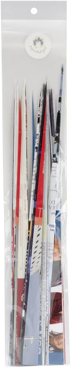 Forrest Gold Precut Paper Strips, 1 by 16-Inch, Triangular Strips, 110-Pack