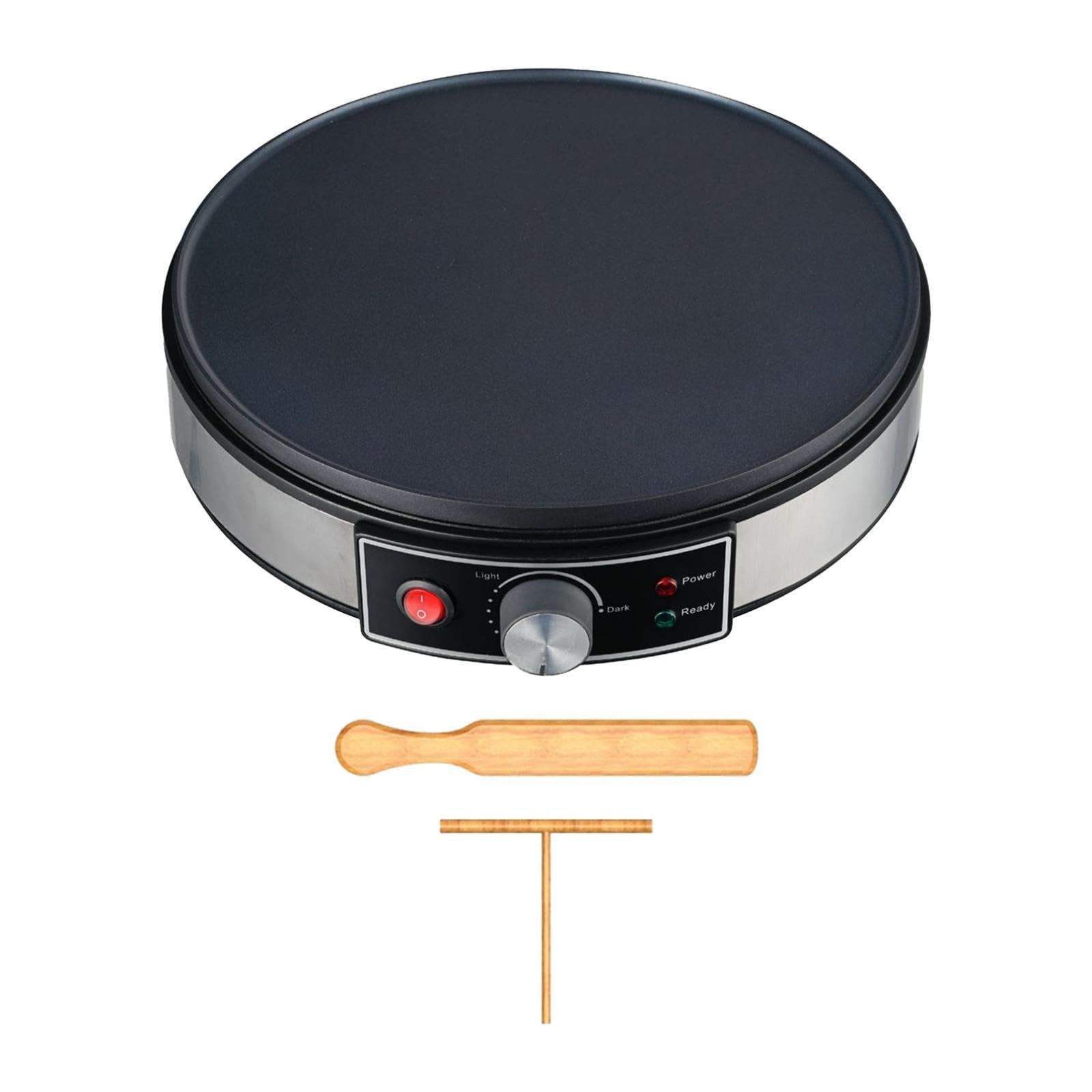 Electric Crepe Machine Portable Pancake Griddle for Blintzes Pancakes Crepes | Waffle Makers | Small Kitchen Appliances | Kitchen, Dining & Bar-picture-10