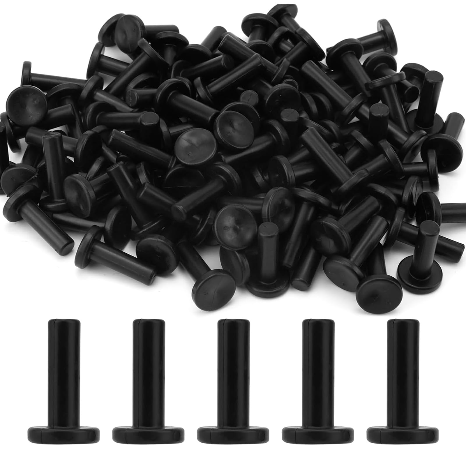 Ywluuoo Multicolor 100Pcs Drip Systems Connector Plug T Shape Watering Systems End Plug For Easyly Installation Irrigation Pipe End