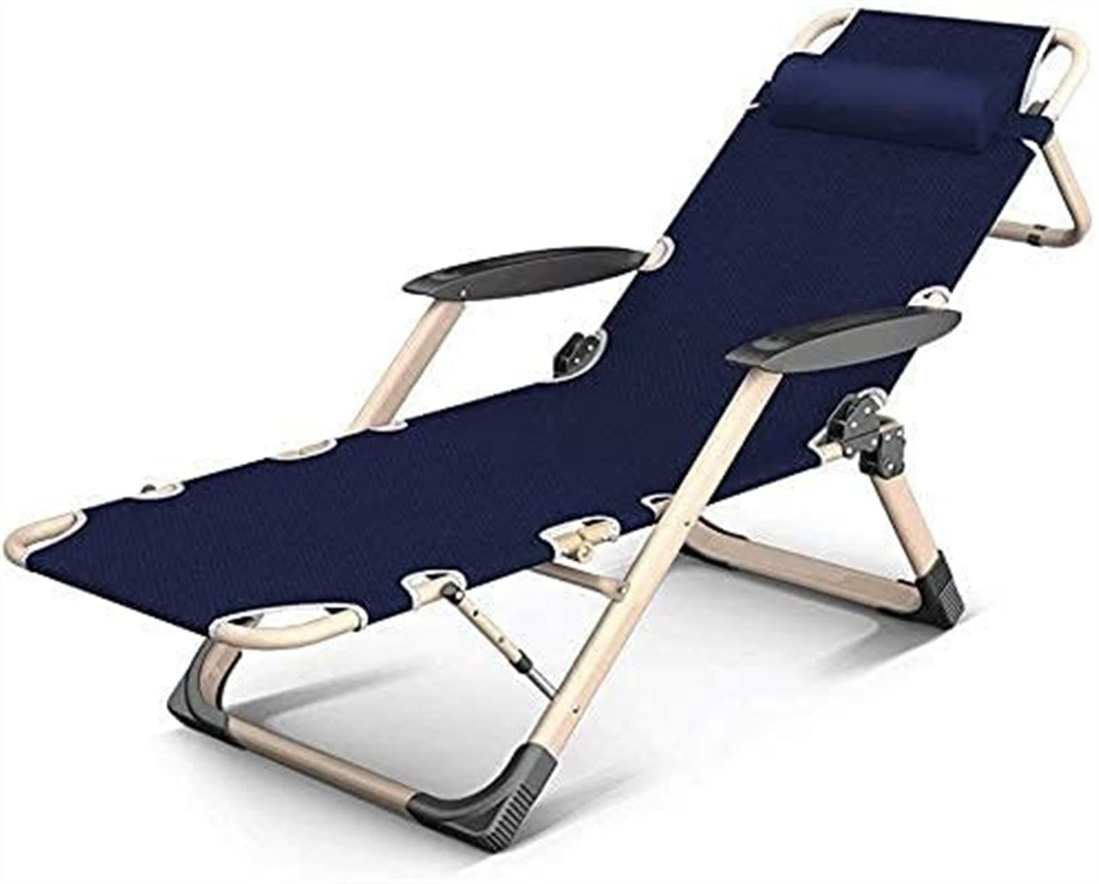 Chaise Rafraîchissante d'Été Inclinable pour Plage et Terrasse Safehappy