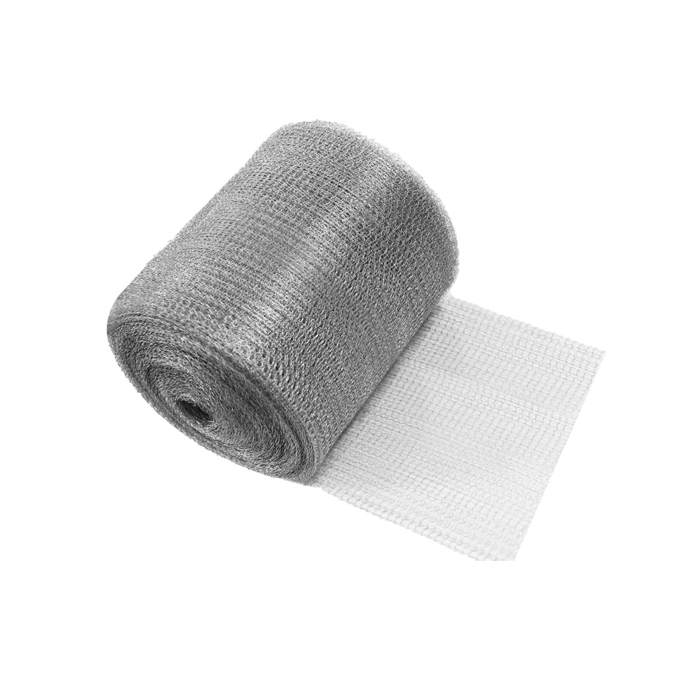 Flexible Wire Mesh for Mice,Rodent Barrier,Weep Hole Mesh,8"*53FT