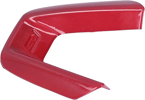 Miniatura 6 de Fydun - Adhesivo para volante de automóvil, color plateado, ABS, para Mazda 3 Axela para CX 4 para CX 5 (rojo)