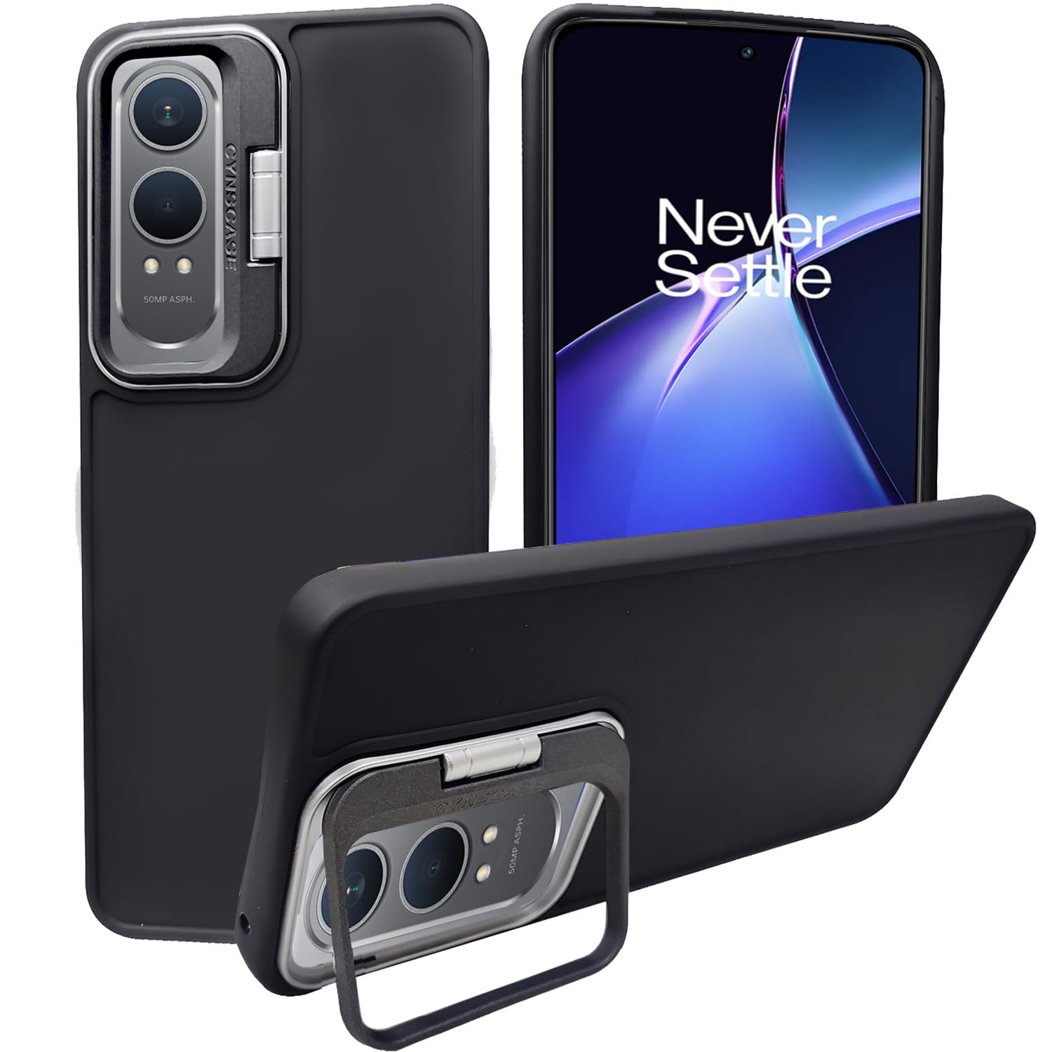 A rtistque Silicone Back Cover Case for OnePlus Nord CE 4 Lite 5G with Camera Stand | Shockproof TPU | Stylish Protective Design | Slim Fit | Ultra Matte | OnePlus Nord CE4 Lite 5G Back Cover - Black (B0DF2FLWPH) Amazon Price History, Amazon Price Tracker