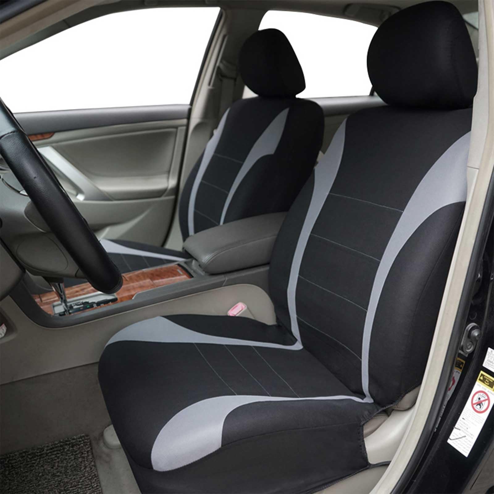Autositzbezüge Set Für FIAT 500L Living(351)/500L MPW(351)/500L PRO(330)/500L Trekking(330), 5 Sitzer Allwetter Vorder Und Rücksitze Autositz Schonbezug Atmungsaktiv Auto-Innenraum Zubehör