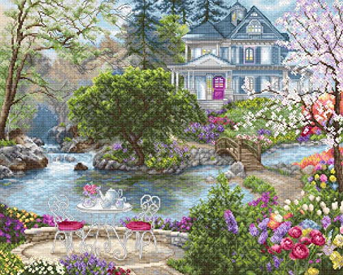Luca-S Cross Stitch Set, Multicoloured, 34x28cm