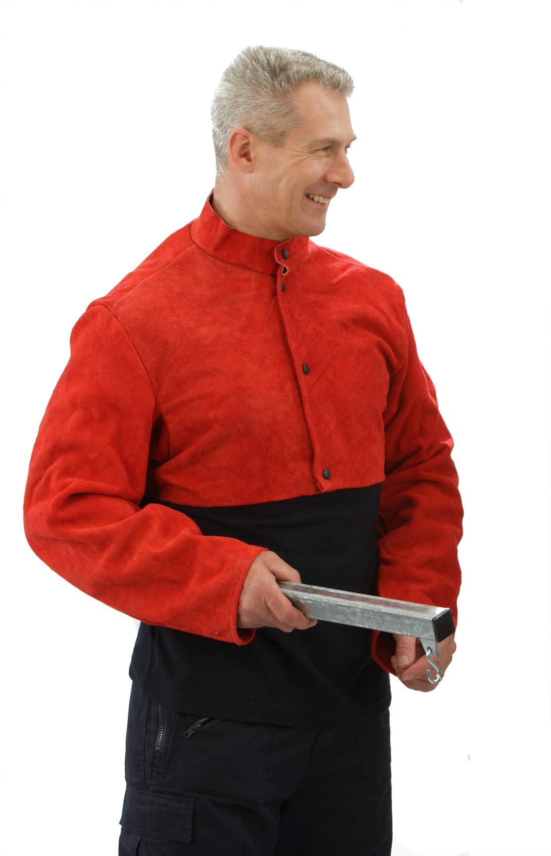 Tusker Demi-veste en cuir résistant ignifuge