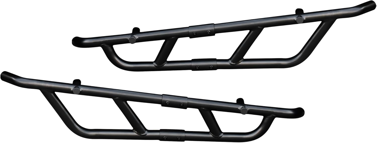 SAUTVS Nerf Bars Rock Sliders Side Bumper for CFMOTO ZForce 950 HO EX Sport 2020-2024 Accessories, Combined Heavy Duty Steel Tree Kickers Side Steps Low Profile Protector, Replace 5BY#-801300-1000