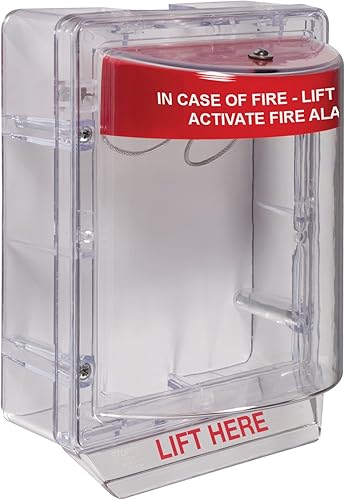 Safety Technology International, Inc. STI-1130 Tapón II con bocina, espaciador transparente y cubierta protectora de policarbonato