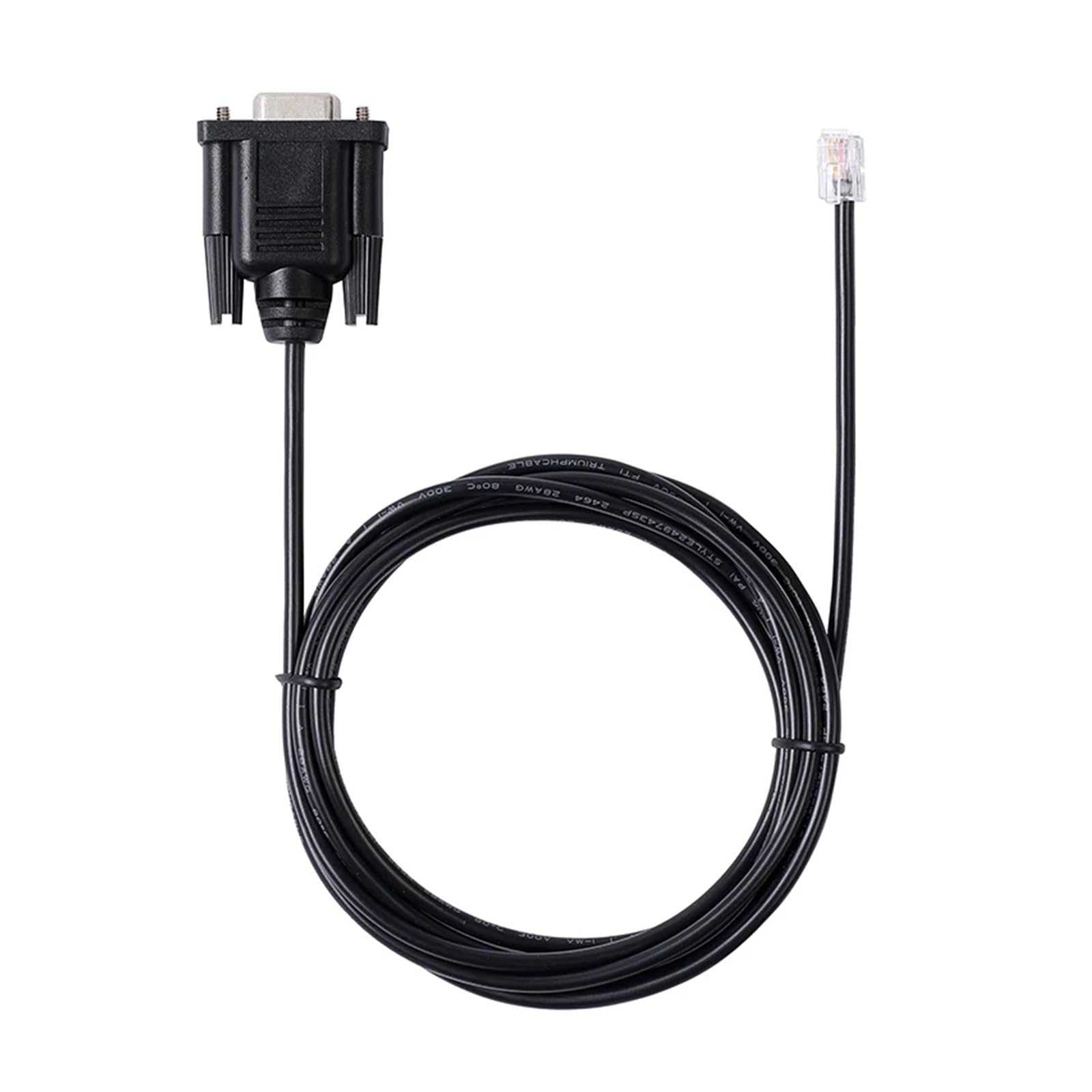 TLS2200 Printer Cable DB9 RS232 Serial to RJ22 Adapter Cable PC to Printer Cable TLS2200 PC(1.8M)