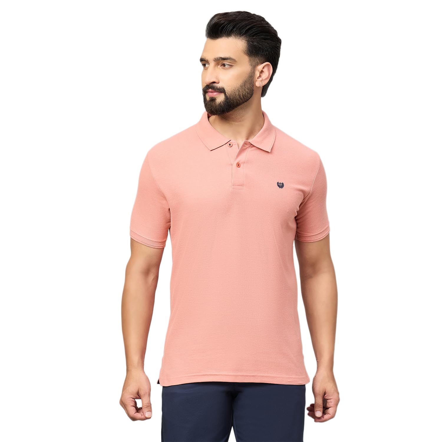 Duke Men's Solid Slim Fit T-Shirt-picture-20