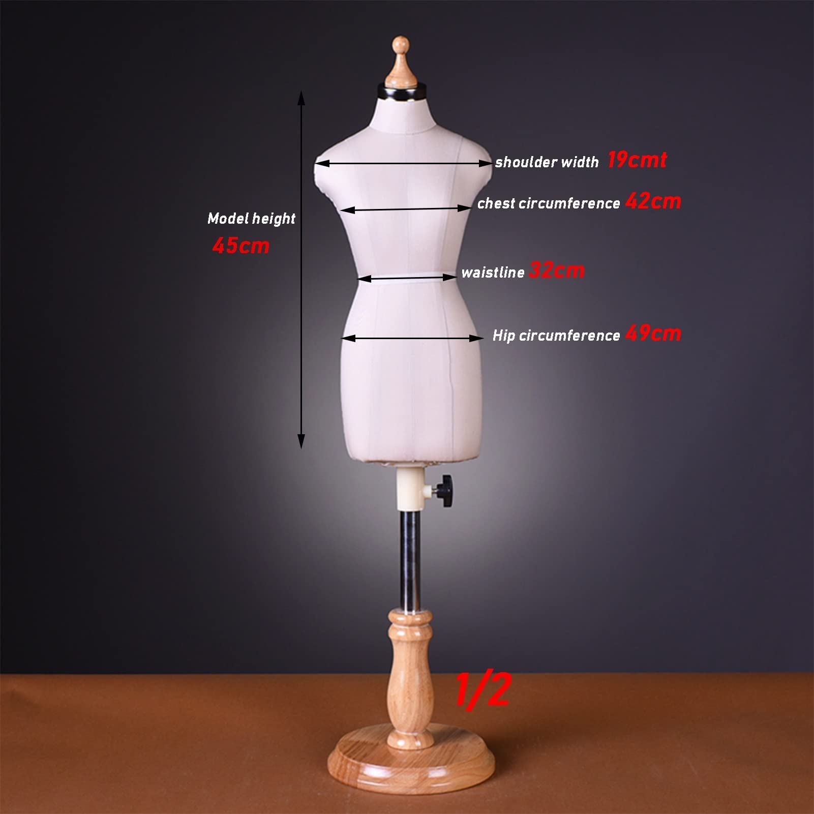 Mannequin Miniature de couturière, Accessoire de Mode 3D, modèle de Mannequin pour la Conception de vêtements, présentoir à vêtements avec épingles