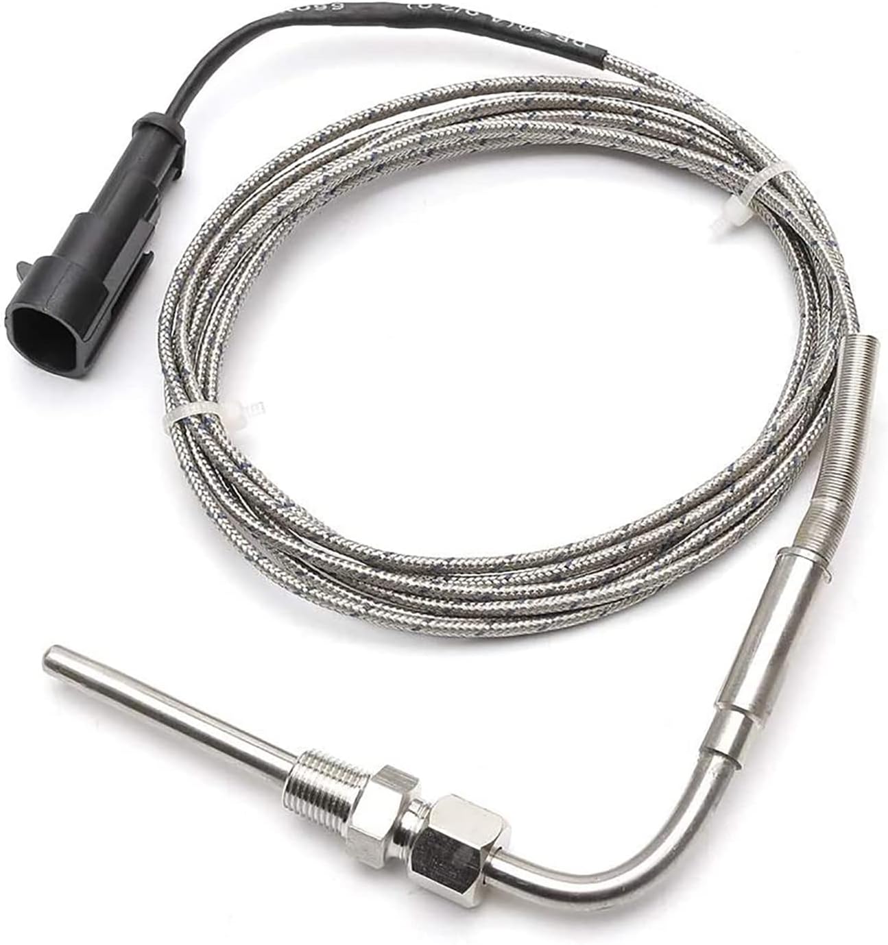 Car Exhaust Gas Temp Gauge, Motorcycle Digital Water Temperature Thermometer, with Digital LED Sensor Exhaust Gas Temp Gauge Car EGT EXT Turbo