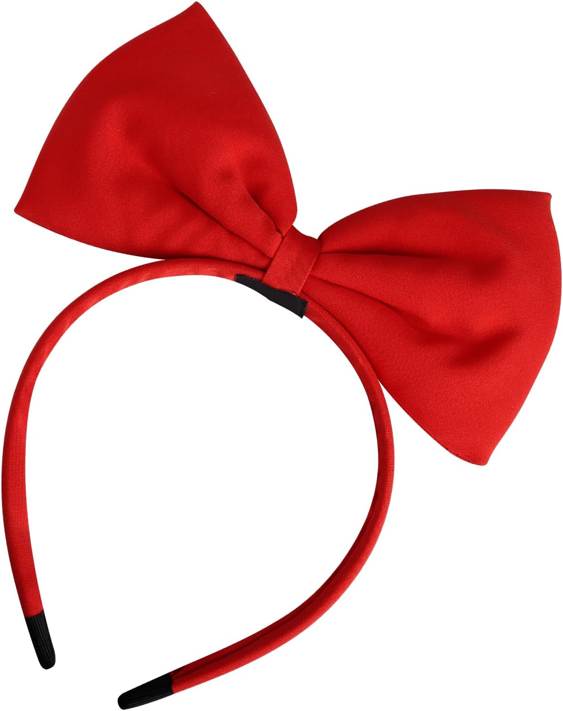 Bow Headbands,Fashion Cute Hair Hoop Big Bowknot Headdress,Perfect Hair Accessories for Alice in Wonderland Cosplay (Red)