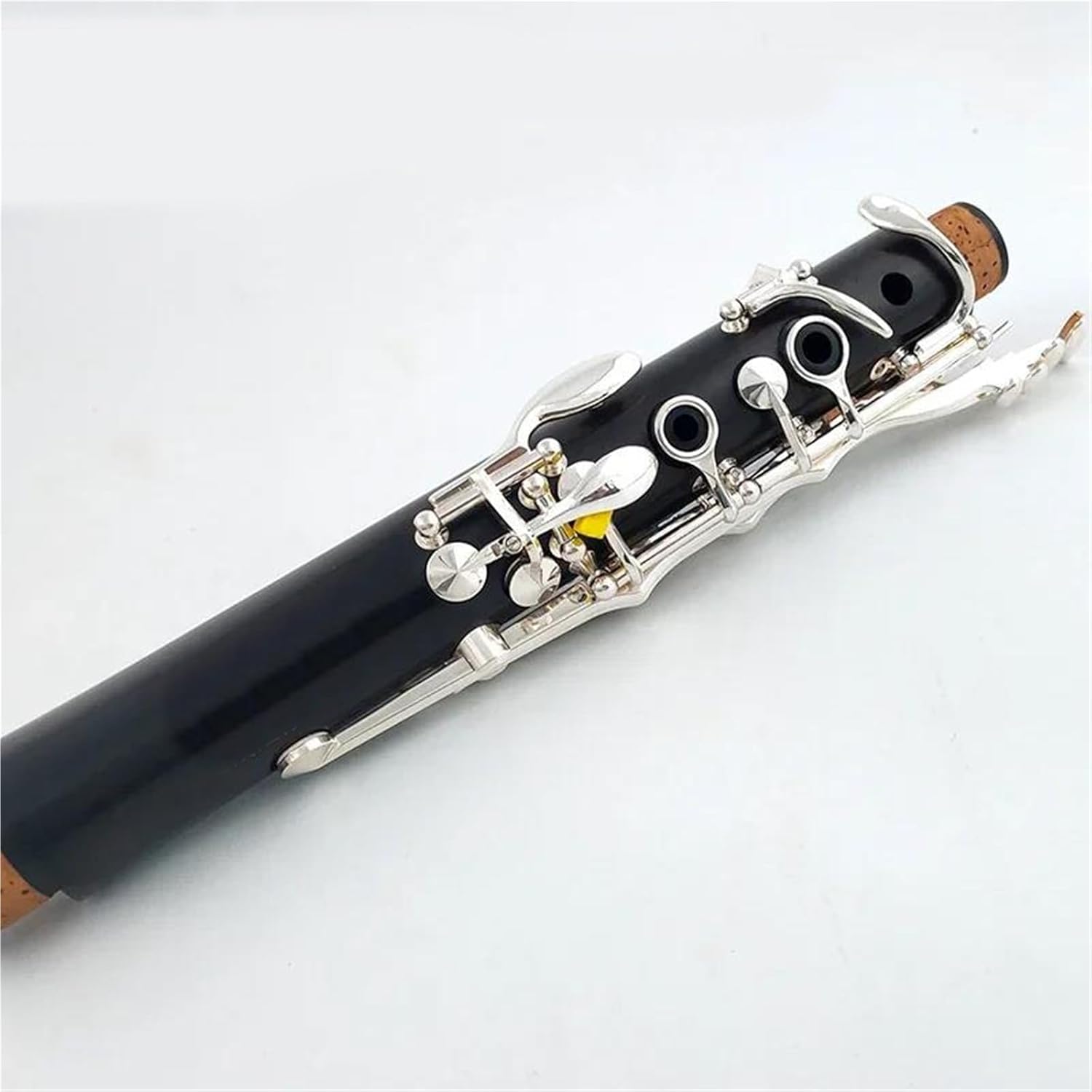 17 key Professional Ebony Clarinet Silver plated Copper MA68 Clarinet