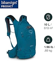Vista 2 de Osprey Raptor 10L Men's Biking Backpack with Hydraulics Reservoir