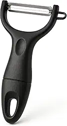 Descascador de Legumes e Frutas 17×8 cm com Lâmina Inox Afiada – Acabamento Premium, Ergonômico, Leve e Resistente