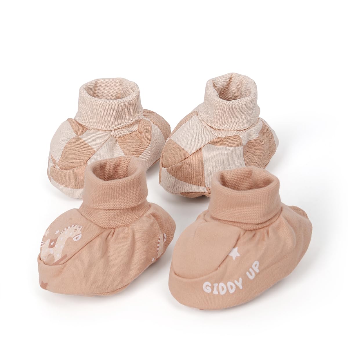 miniklub Baby Boys And Baby Girls Booties Set (0-3m)-image-18